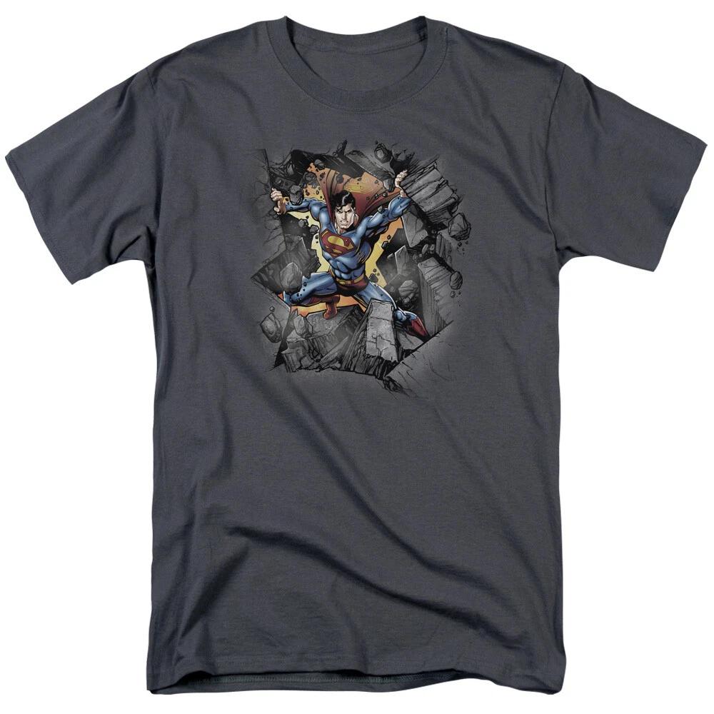 Superman  Break On Through  T-Shirt - Regular or Tank - to 5X L