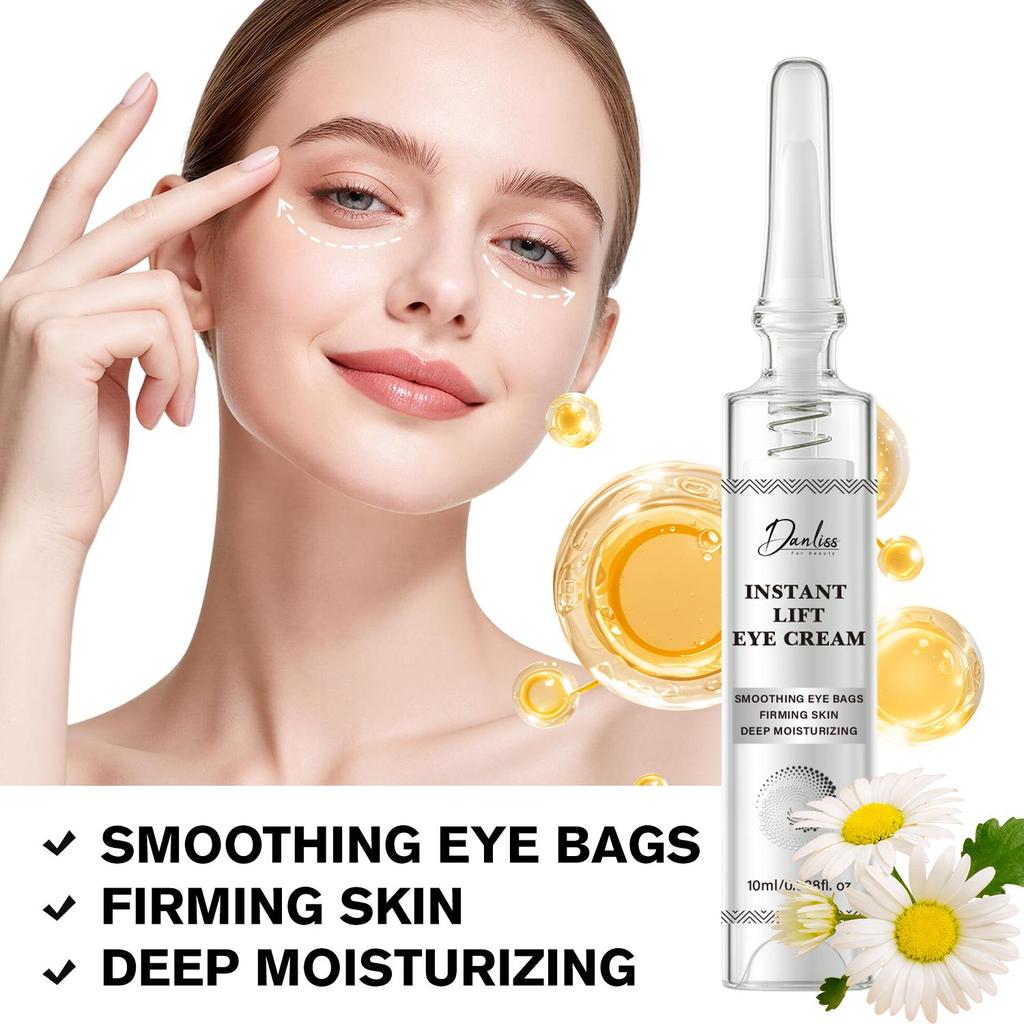 Instant Lift Eye Cream-Smoothing Eye Bags-Firming Skin-Deep Moisturizing-Suitable For All Skin Types, 10g