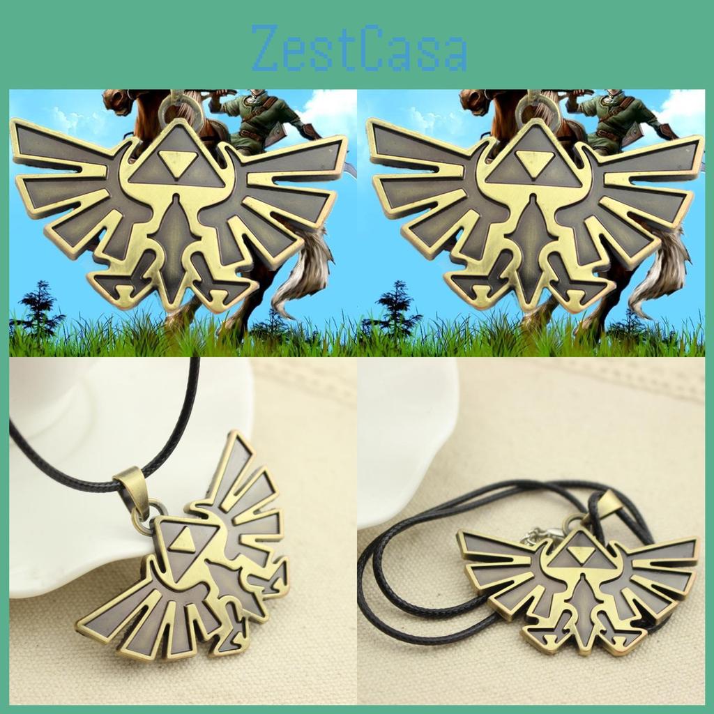Legend Of The Zelda Game Themed Alloy Necklace Pendant For Accessory Unisex