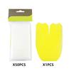 1/2Pcs Foldable Fishing Bait Shovel with Water Soluble Bag Portable Mini Collapsible PVA Lure Spoon Scoop Tool Fishing Accessories