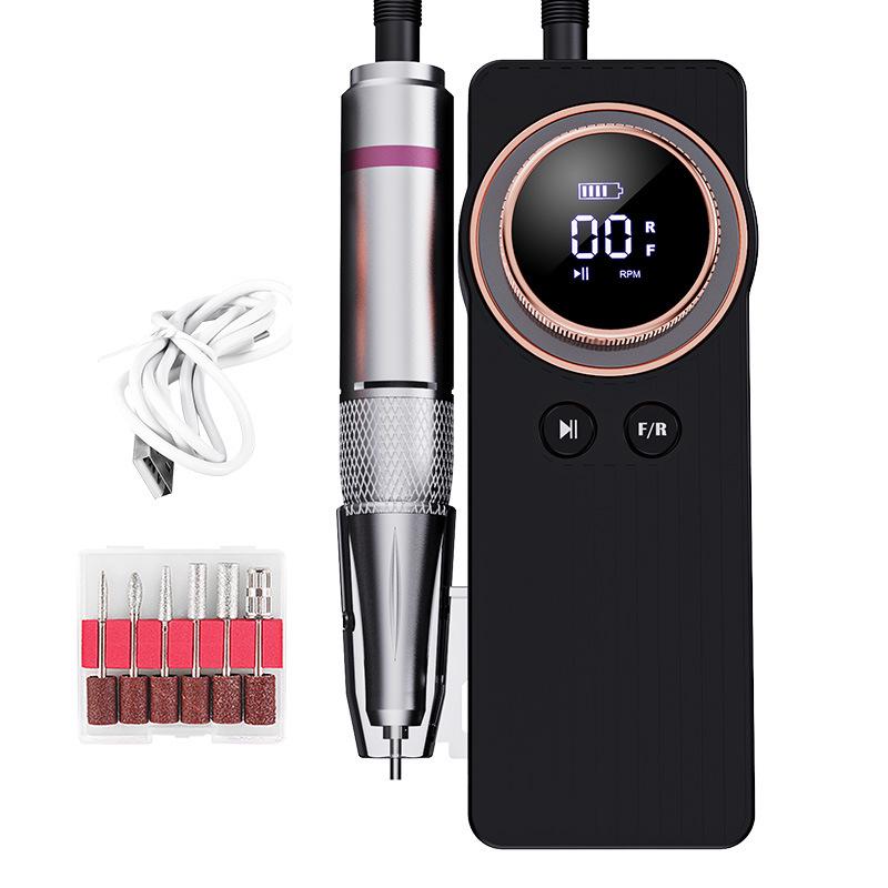 

Rechargeable High-Speed 35,000 RPM Portable Nail Drill & Polisher