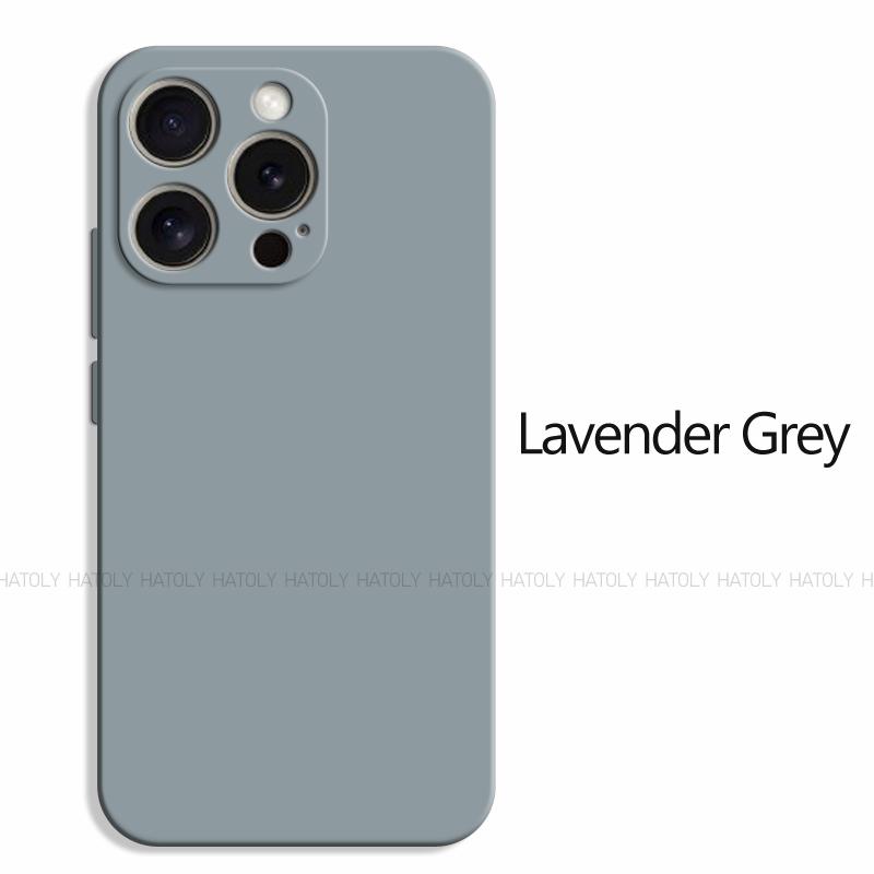 For iPhone 16 Pro Case For iPhone 16 Pro Cover Original TPU Luxury Shockproof Liquid Silicone Phone Back Cover For iPhone 16 Pro