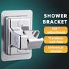 1/2 stk Dusjbrakett 360 Graders Fleksibel Justering Enkel Installasjon Dusjhodeholder