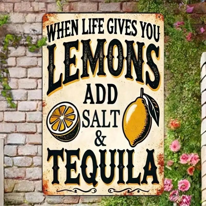 Vintage Apple Farmhouse Wall Art Metal Sign Halloween Rustic Decor 20x30cm