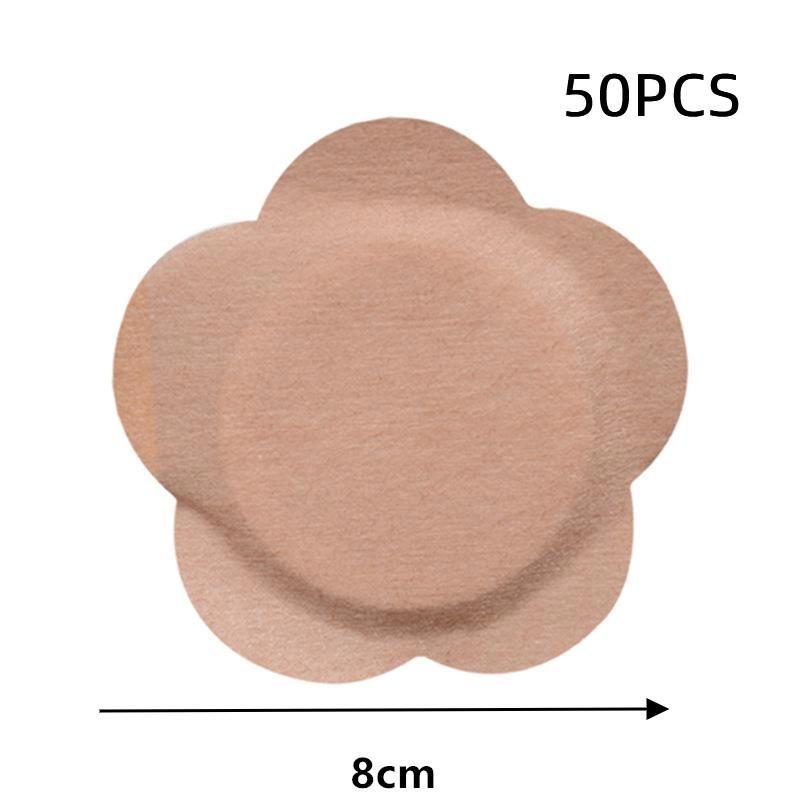 50Pcs/Set Replacement Disposable Castor Oil Pack Self-Adhesive Adhesive Navel Stickers Seepage Resistant Belly Button Protectors