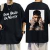 Rapper Anuel AA Real Hasta La Muerte Album Grafik 100% Baumwolle T-Shirt Unisex Oversized Mode Hip Hop Rundhals Lässig Retro Hemden