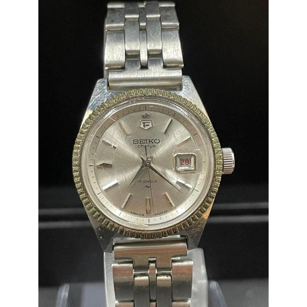 [Rare In Operation] SEIKO Chorus 2118-0250 Manual Winding Watch Chorus