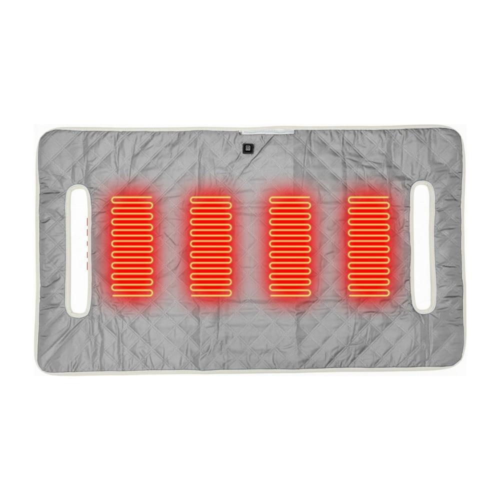 Soft Heated Golf Cart Seat Cover Waterproof Towel Easy Installation Universal Golf Cart Seat 4-Zone Heating Golf Seat Covers