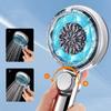 Modern Style Temperature Sensor LED Color-Changing Single Hand Shower Spray Head Eco-Friendly Saving for Home Hotel Bathrooms