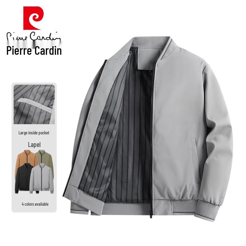 Pierre Cardin Men's Spring/Autumn Baseball Collar Jacket