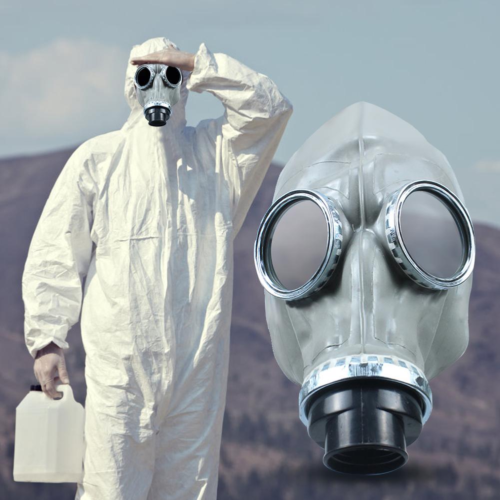 Full Face Respirator Head Cover Safety Mouth Muffle for Chemical Spray Painting Gas Defense(Respirator )