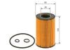 Bosch Oil Filter F026407023 High Performance Engine Filtration Automotive Replacement Part Made in Germany