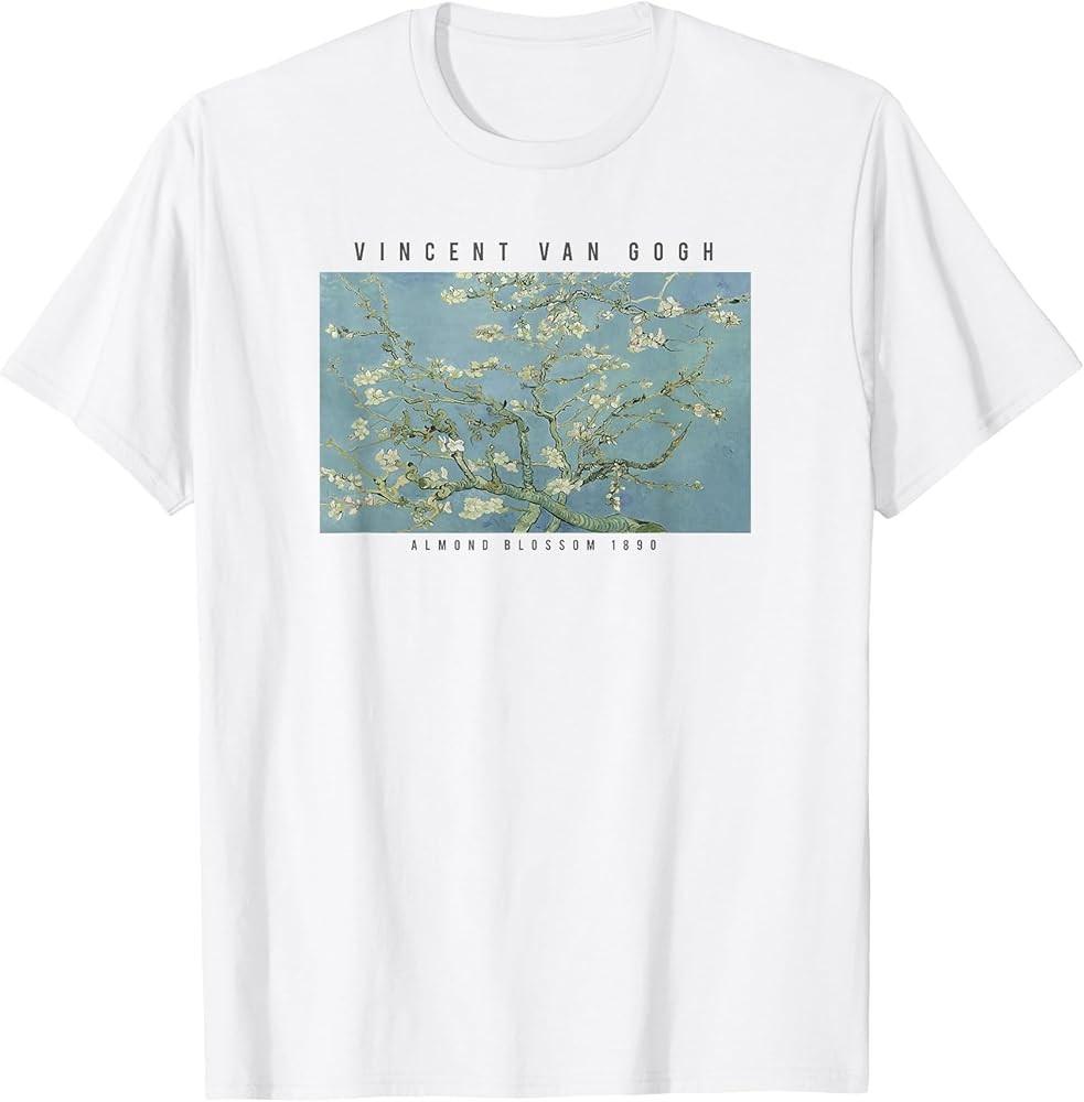 Vincent Van Gogh Almond Blossom 1890 T-Shirt Unisex T-Shirt XXXL