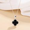 Four-leaf Clover Pendant Elegant Four-leaf Clover Necklace Fashionable Choker