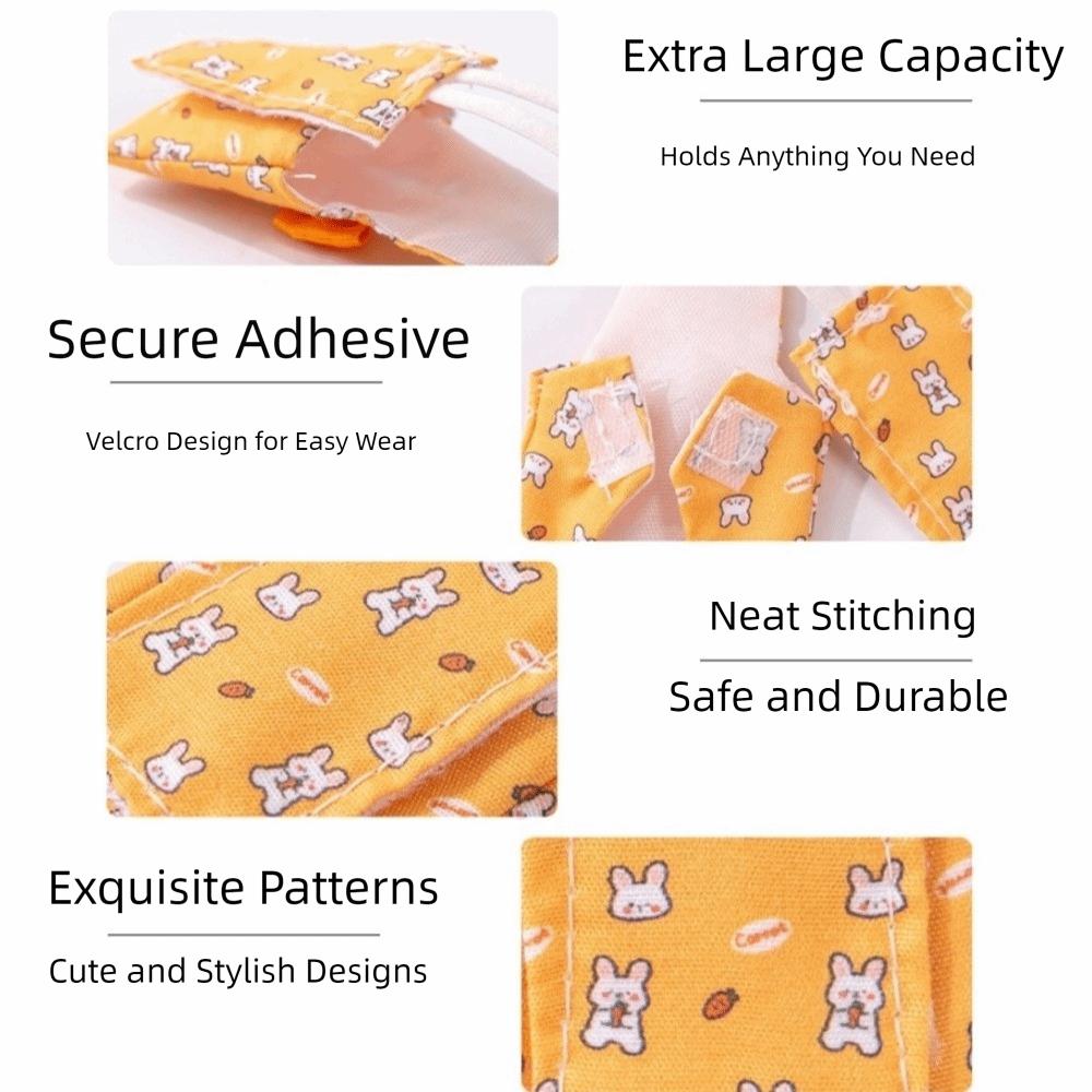 Bowtie Pet Parrot Diaper Adjustable Bird Flight Suits Washable Parrot Flying Clothes  Travel