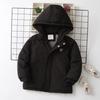 Boys new cold and windproof lightweight thickened fluffy warm loose high-quality fabric casual sports cotton clothing