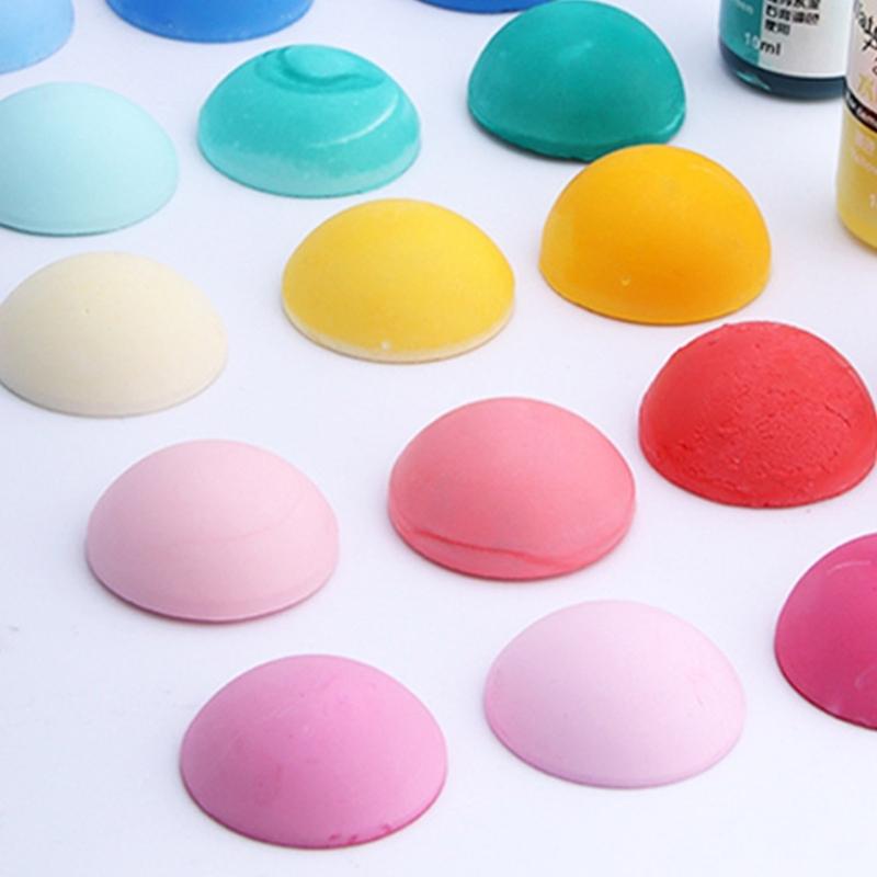 12 Farben Zement Wasserlösliche Farbessenz Gips Pigment für Kreative für Weg Bodenfliese Pflaster Zement Zusatzstoff
