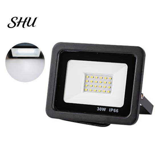 Floodlight LED IP66 Waterproof Super Bright Energy-saving Good Heat Dissipation Outdoor with Bracket Garden Safety Lighting Supplies