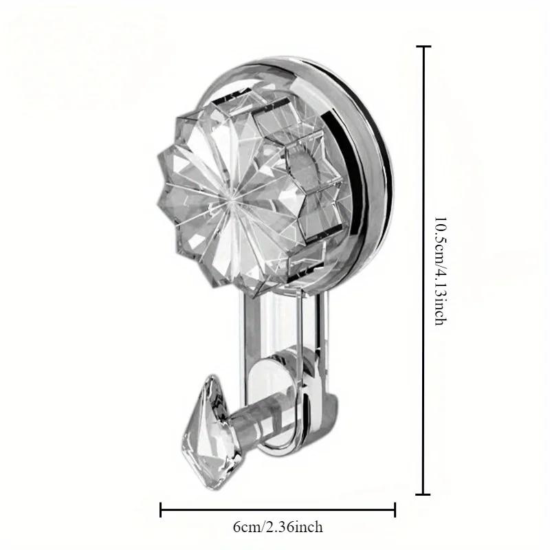 Suction Cup Hooks, Heavy Duty Vacuum Suction Cups with Hooks Removable Reusable Bathroom Suction Hooks for Tile Wall. Wall Hooks