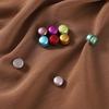 Multi-Color Matte Magnetic Muslim Hijab Pins Ramadan Women Scarf Magnetic Button Buckle Wrap Shawls Brooch Headscarf Accessories