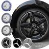 For Mercedes Benz 60pcs 75mm 3pin Car Wheel Center Logo Hub Cap For Mercedes Benz C218 A207 C117 CLA CLS E Class W212 S212 X166 W176 W205 W246