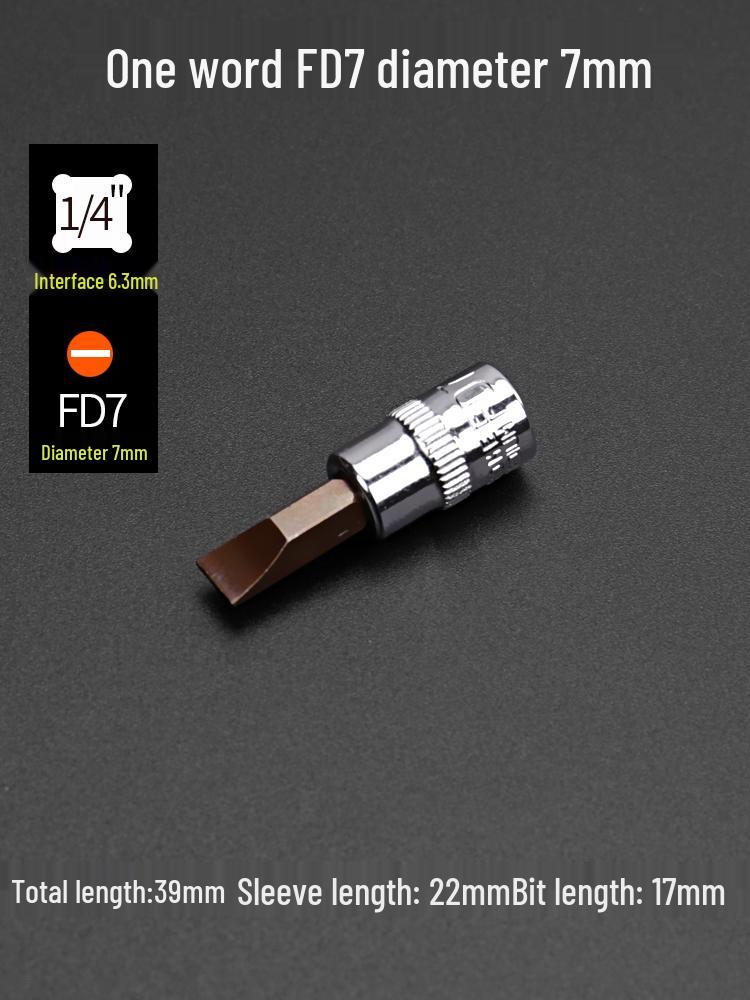 Compact Hex Torx Socket & Phillips Screwdriver Set, T30 Flower Bit