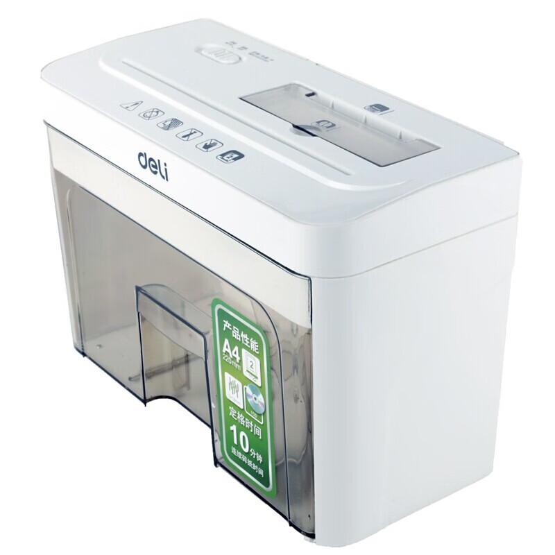 Deli 9932 Personal Desktop Paper Shredder
