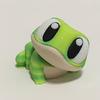 3D Printed Gecko Frog Figurine Movable Joints Big Eyes Frog Figure Articulated Animal Model Fidget Toy Desktop Decoration Ornament