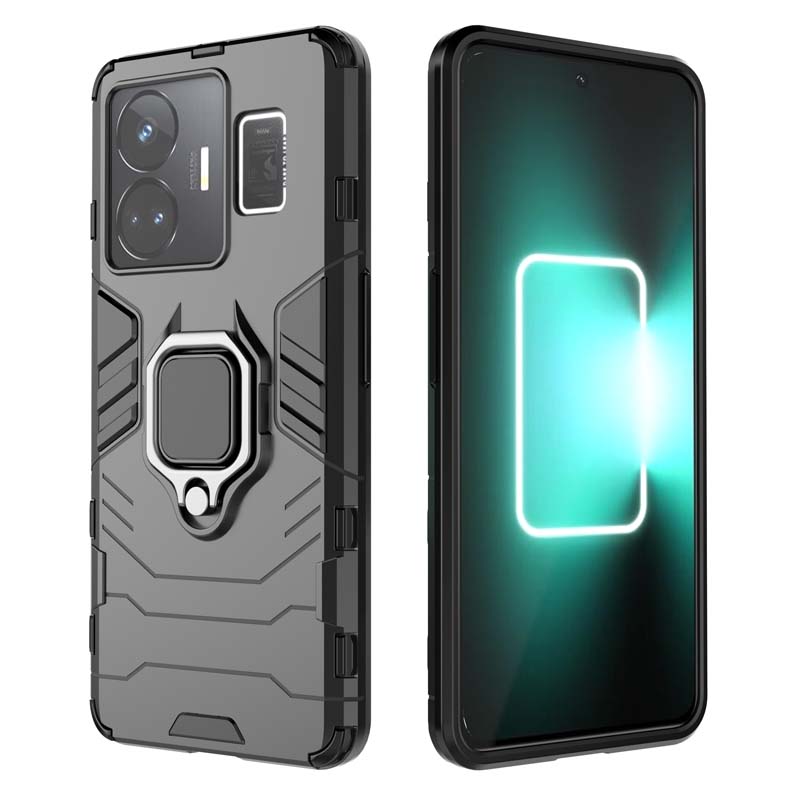 Shockproof Case For Realme GT Neo 5 6 SE Ring Holder Armor Back Coque for OPPO Realme GT 2 Pro Neo 3 2T 3T 6T 5G Phone Cover