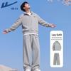 Warrior Men's American-Style Stand Collar Half-Zip Tracksuit