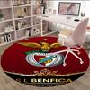 1pc Football Team (18) Print Round Carpet Chair Round Carpet Suitable for Bedroom Living Room Home Decorative Carpet