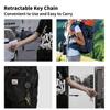 Keychain Tool Lanyard Clip Retractable Badge Holder Clip Key Ring Clips Badge Reel Clip Keychain
