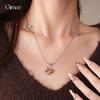 Exquisite Wood Pony Adjustable Pendant Necklace Temperament Personality Versatile Sweater Chain Necklace Women