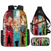 ONE PIECE Cartoon Animation Primary School Third or Fourth Grade Light Burden Reduction Primary and Secondary School Students Storage Bag Storage Bag