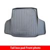 Durable Waterproof TPE Trunk Mat for 2018-2022 Honda Accord - Eco-friendly Interior Upgrade