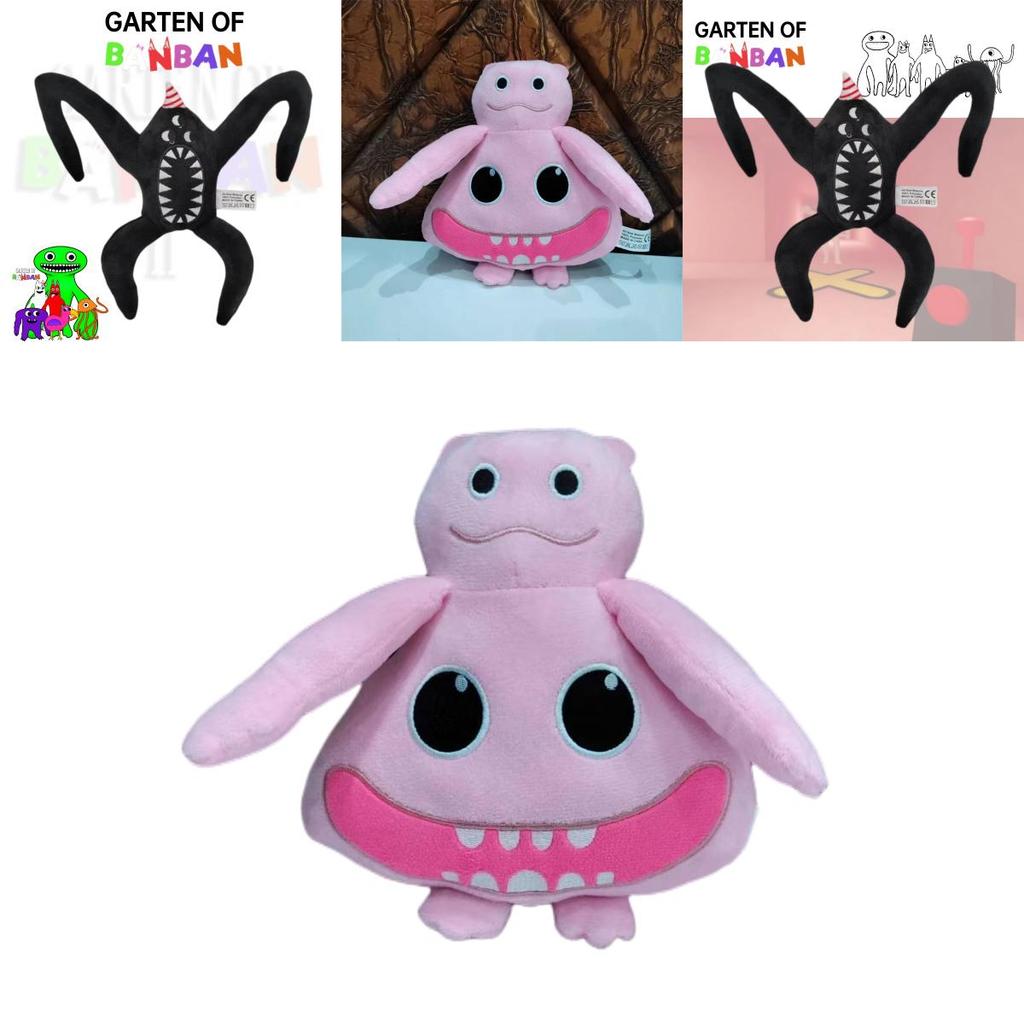 Cute Black And Pink Banban Kindergarten Garden Plush Toy For All Ages 20cm/7.87in