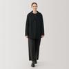 MUJI Recycled Wool Blend Jacket Size S Women's Coat, Black, (BD0ZFA4A)