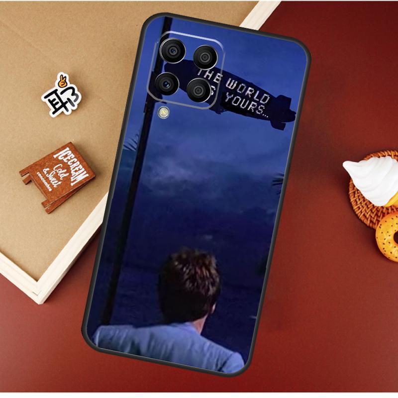 Scarface The World Is Yours Case For Samsung Galaxy M55 M35 M15 M56 M36 M16 M06 M31 M13 M33 M53 M12 M32 M52 M14 M34 M54