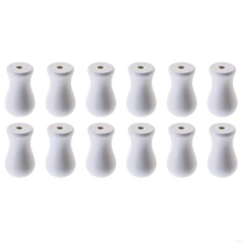 62KD Set of 12 Blind Cord Pull End Rolling Curtain Drop Pendants for Home Decors