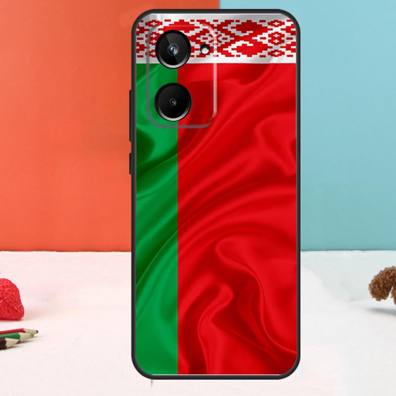 

Флаг Беларуси для чехла Realme C67 C75 C71 C55 C53 C61 C33 C63 C51 10 11 12 13 14 15 Pro Plus C65 GT7 Pro Realme C33