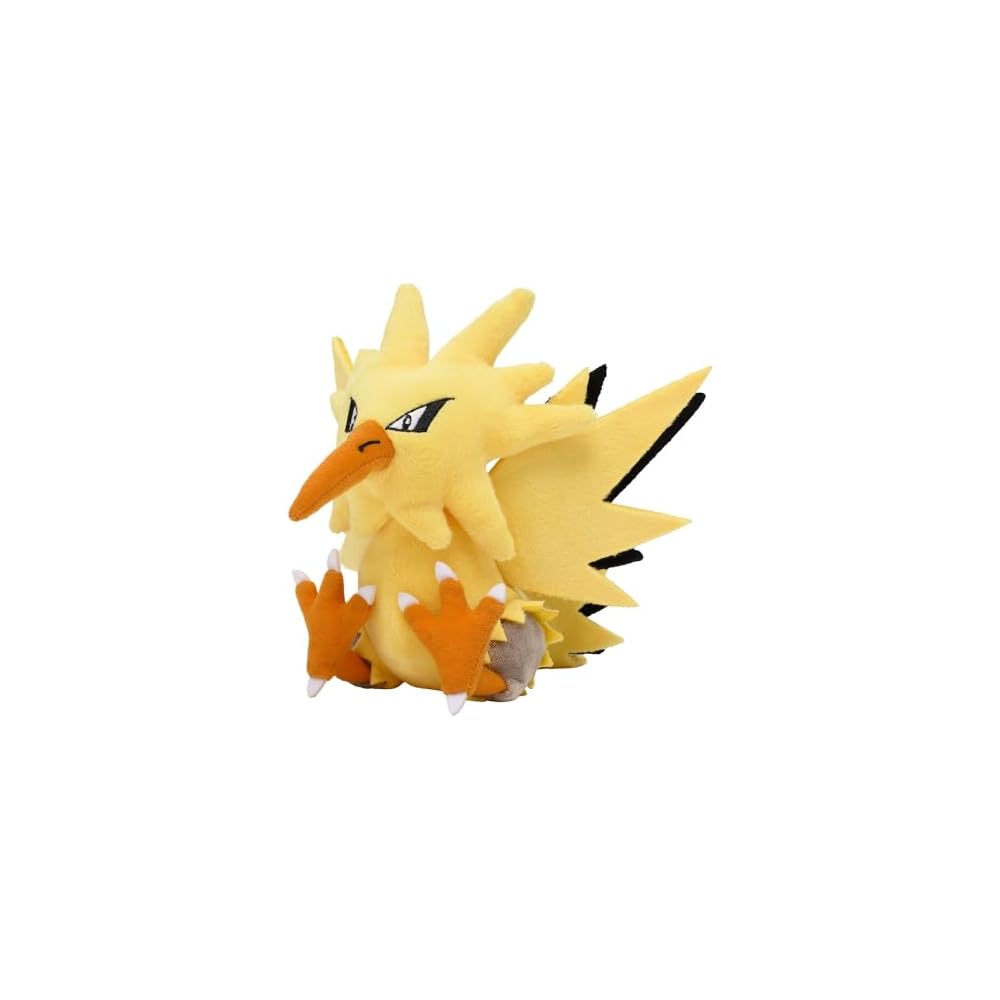 Pokmon Center Original Pokmon Fit Plush Thunder 14x20x8 cm Soft Toy