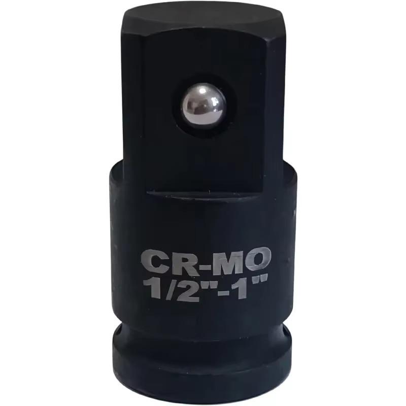 

Переходник и редуктор с привода 1/2 дюйма на 1 дюйм для ударной головки для автоконструкций 1pc чёрный