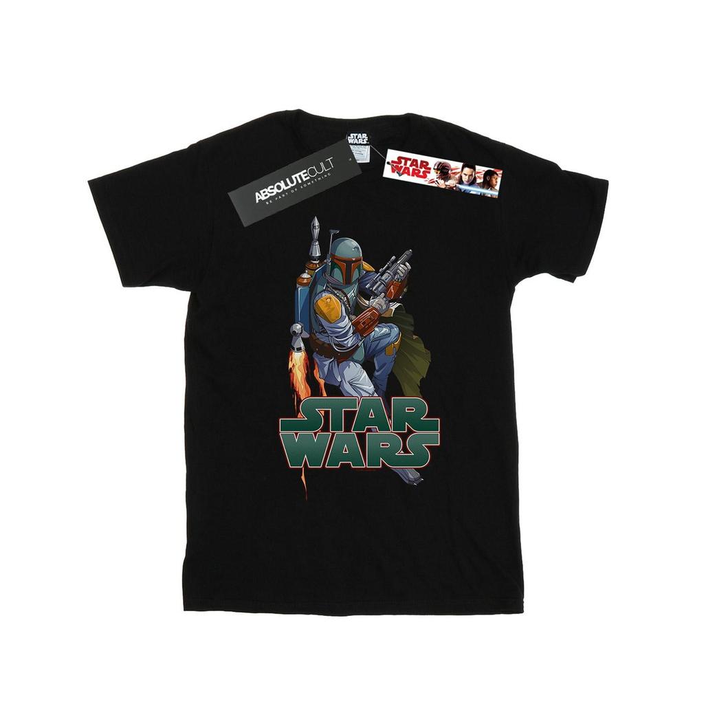 STAR WARS Boba Fett Fired Up T-Shirt für Jungen