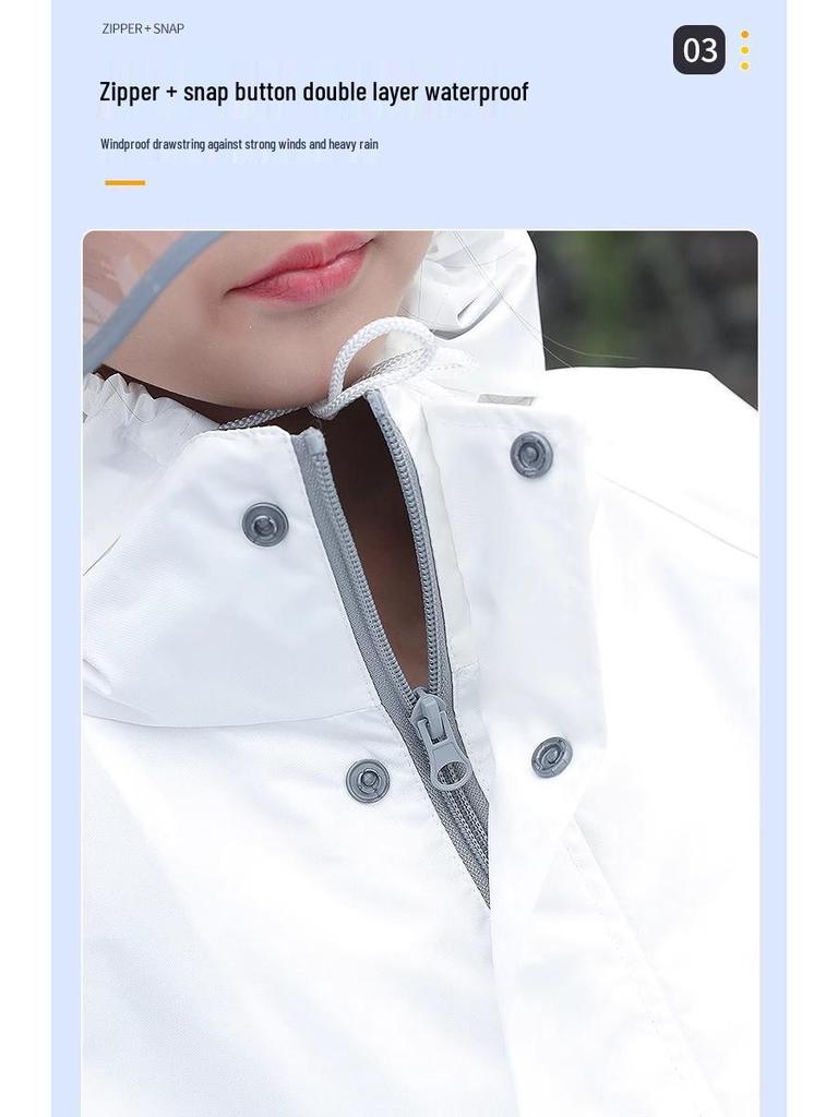 2023 Kids' Raincoat & Rain Pants Set - Boys & Girls Full Body Poncho for School