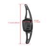 Carbon Look Steering Wheel Paddle Shifter Extension For VW Golf 8 Tiguan