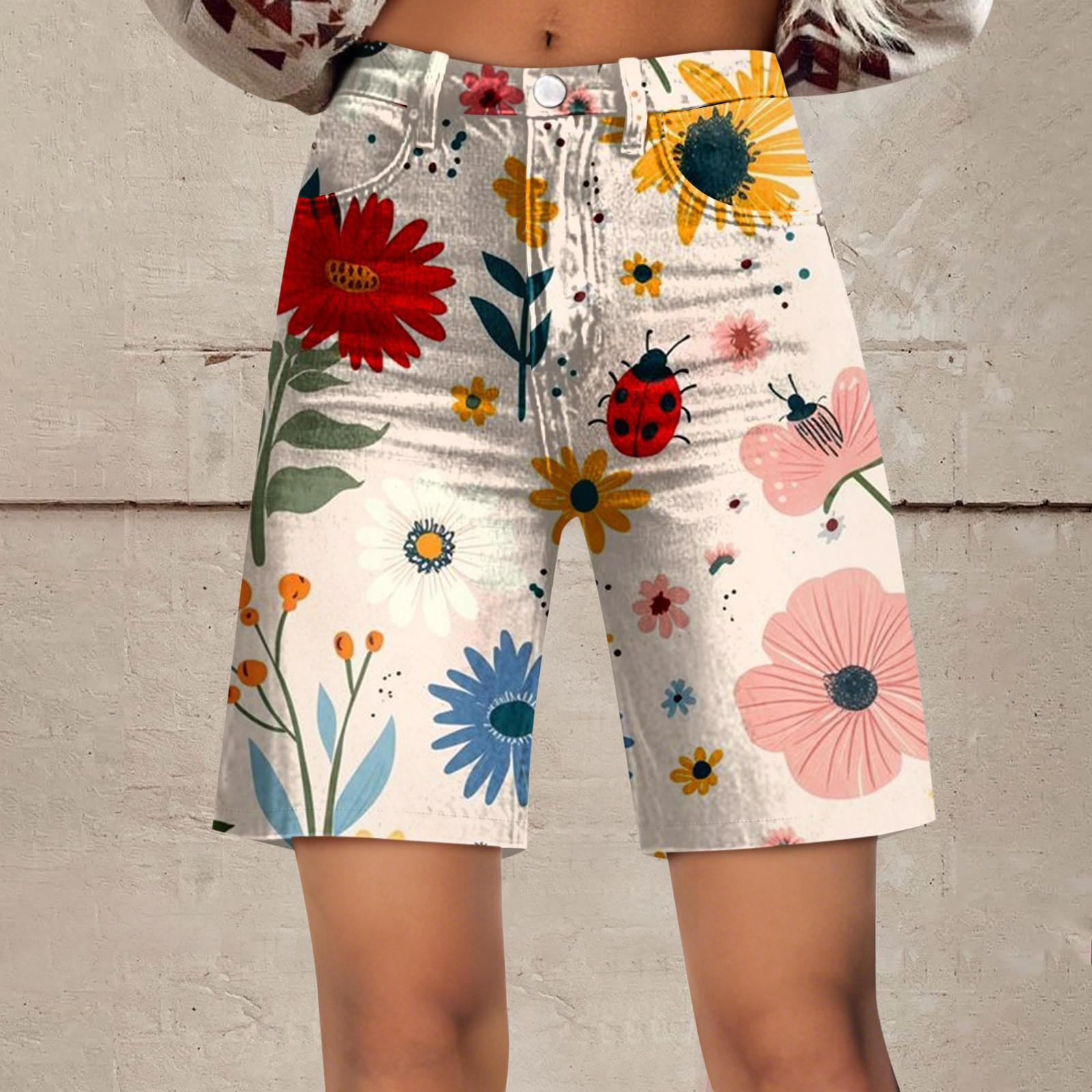 

Женские модные повседневные брюки, широкие брюки, шорты S хаки