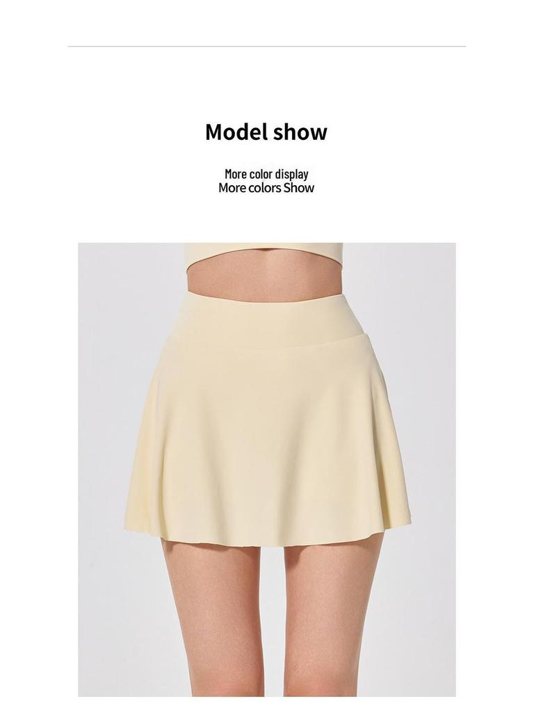 2025 Damen-Sportrock mit Schnelltrocknung für Yoga, Badminton, Laufen, Tennis und Golf