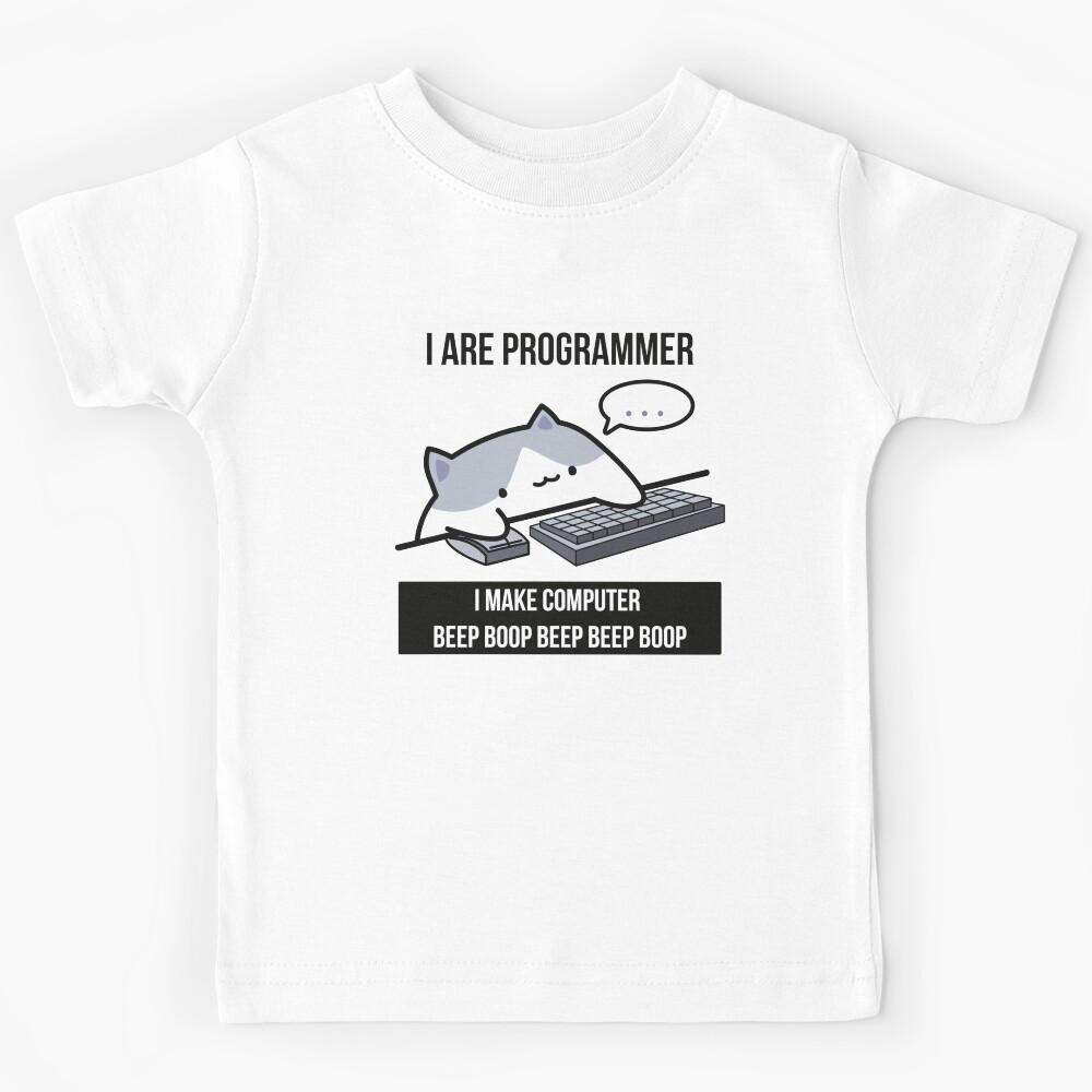 Cat programmer Kids T-Shirt 130