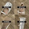[Ushilai] French Mary Jane Shallow Mouth Single Shoes Women's Spring 2025 New Pearl Evening Wind Loafers