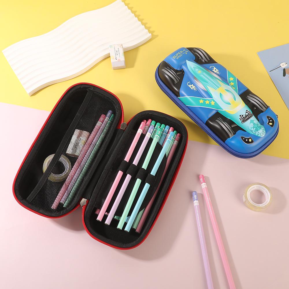 Anime 3D Cartoon EVA Hartschalen-Federmäppchen für Kinder